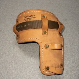 Buckingham 910-R Leather Lineman Holster Pole Tree Climber VTG Collectors *Read*